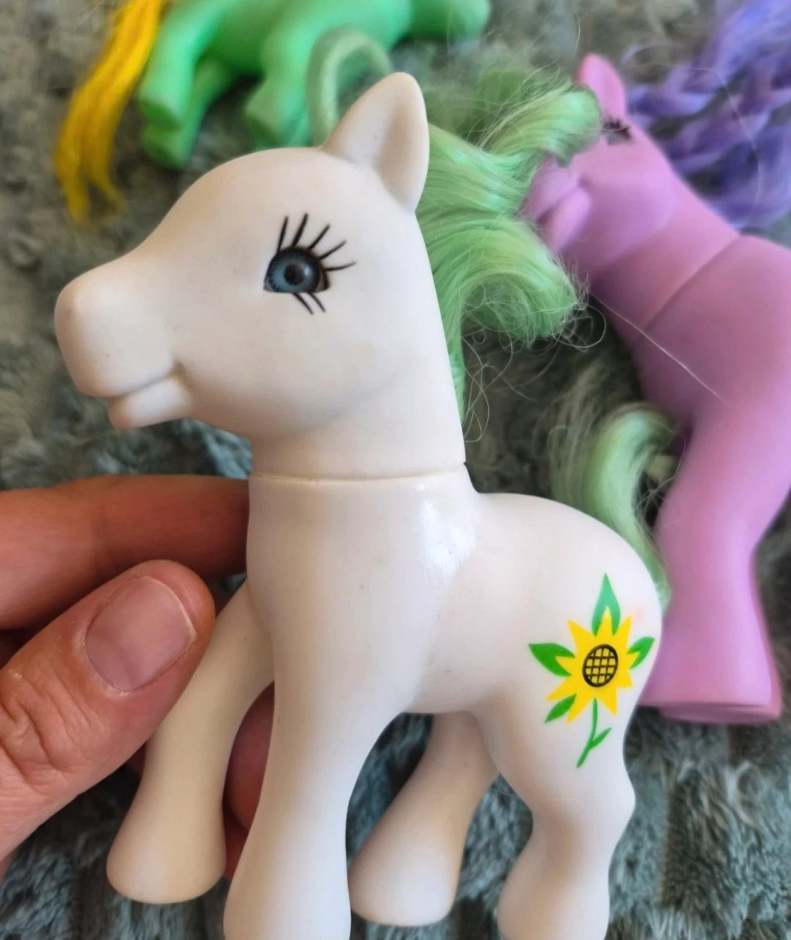 Lote de 3 ponis pequeños vintage – photo 6